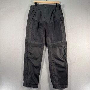 Bilt Blaze 2 Mesh Pants Youth Boys Medium Black Padded Knees Riding Motorcycle‎
